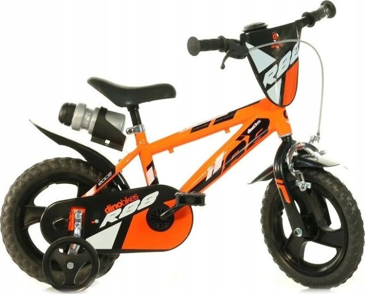 Dinobikes dětské kolo R88 412UL 12" oranžové