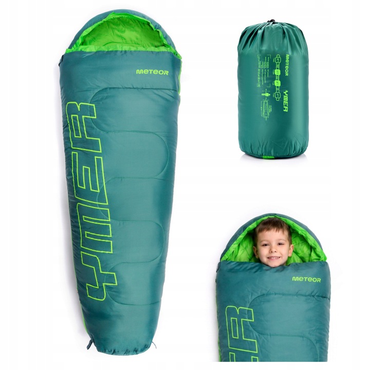 DĚTSKÝ SPACÁK S OBALEM METEOR mumie YMER (130+30)x60/40 kompaktní