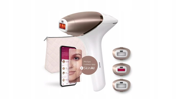 Depilátor IPL Philips Lumea 9900 IPL BRI973/00 pro bikiny obličeje a podpaží těla