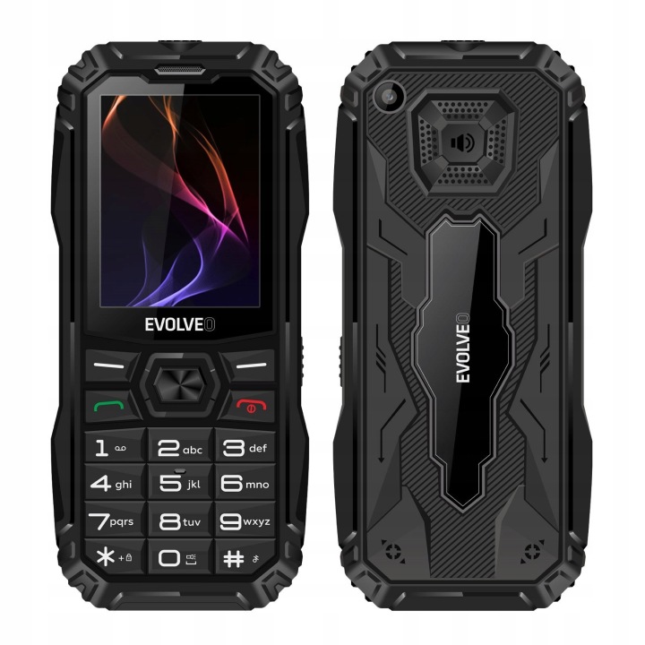 Mobilní telefon EVOLVEO MaxPhone A1, tlačítkový Dual SIM telefon, černý  - Perfektní hodnocení
