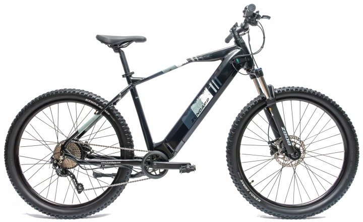 Elektrokolo Pánské Dámské Horské 27,5" MTB SHIMANO 130 KM Aplikace