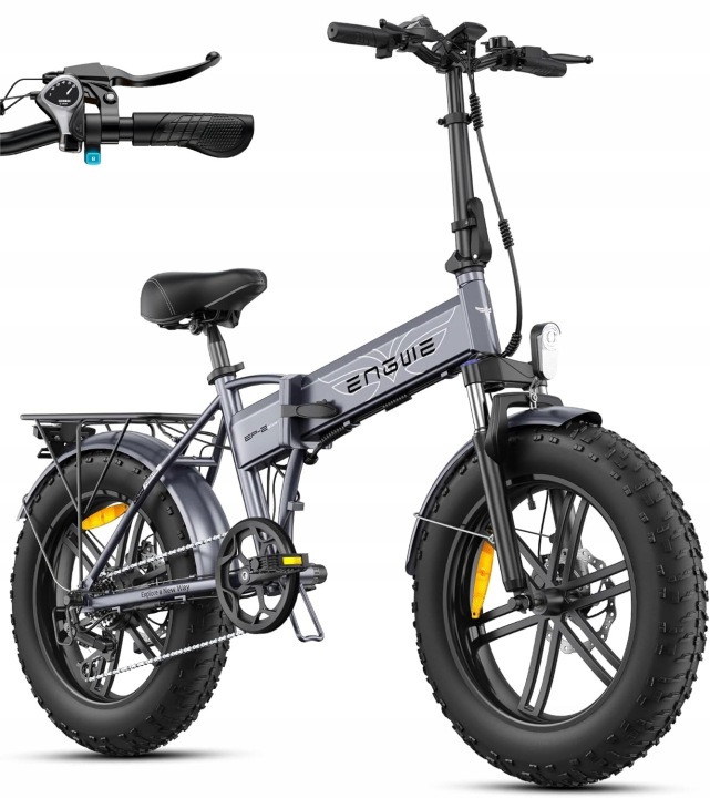 Elektrokolo ENGWE EP-2 Boost skládací vozidlo 250W 48V13Ah do 120km 25kmh fat tires - Hvězda srovnání