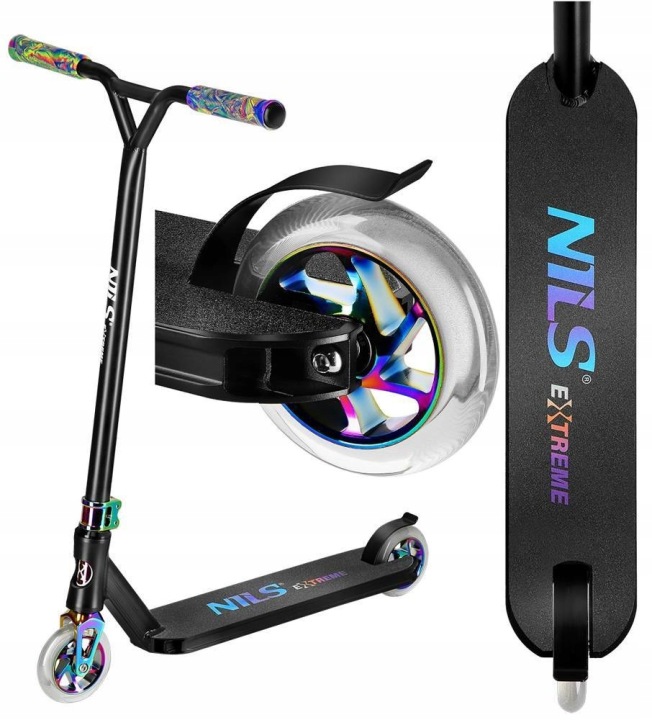Freestyle Koloběžka Stunt Freestyle pro mládežnické triky 110 mm ABEC-9