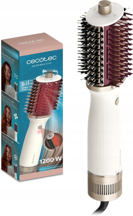 Fénovací kartáč a kulma CECOTEC Air DryBold Elite 1200W, 3 režimy