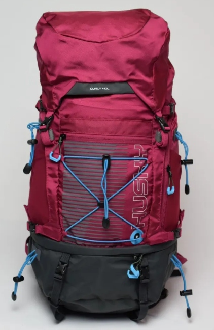 HUSKY BATOH CURLY 40L bordó 