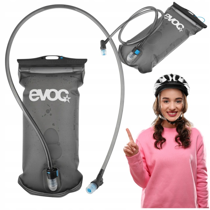 Hydrovak batoh bublifuk Evoc Hydration Bladder 1,5L karbonově šedý - Perfektní hodnocení