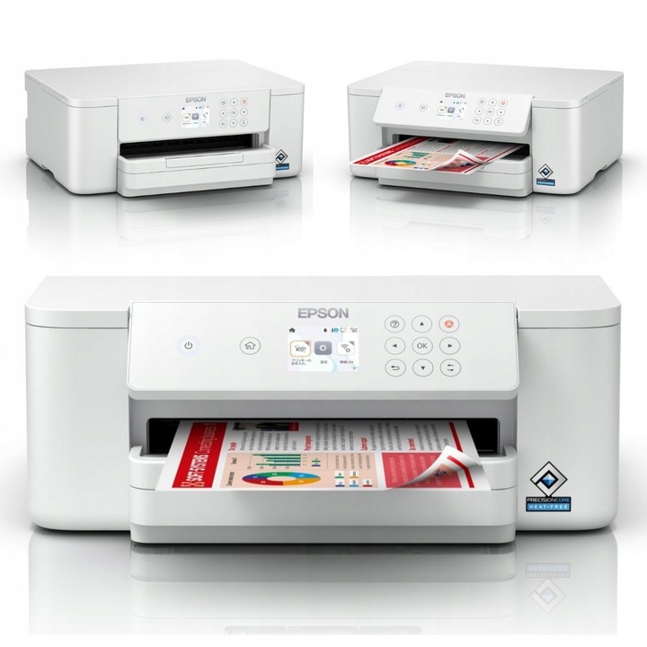 Inkoustová tiskárna Epson A4, barevná, 21 str./min, bílá (pouze tisk)