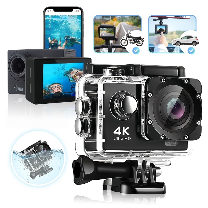 Kamera sportovní Kamera Sportowa 4K Full HD