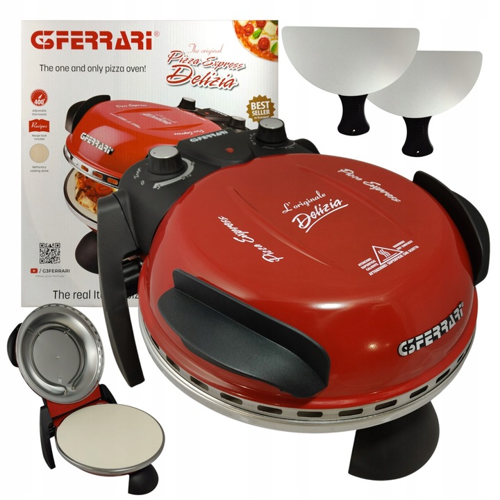 Kamna na pizzu G3Ferrari G1000602 červená