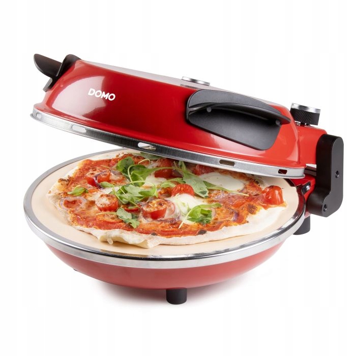 Kamna mini trouba na pizzu Domo DO9284PZ 1200 W Regulace teploty 32 cm - Skvělé recenze