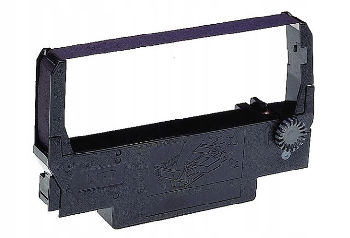 Kazeta Armor kompatibilná s Epson ERC 30/34/38 čierna/červená GR655