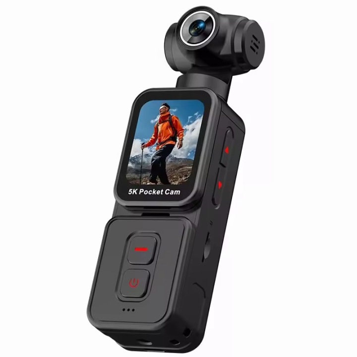 Kamera sportowa kieszonkowa 5K Pocket Cam Otočná Velká sada příslušenství