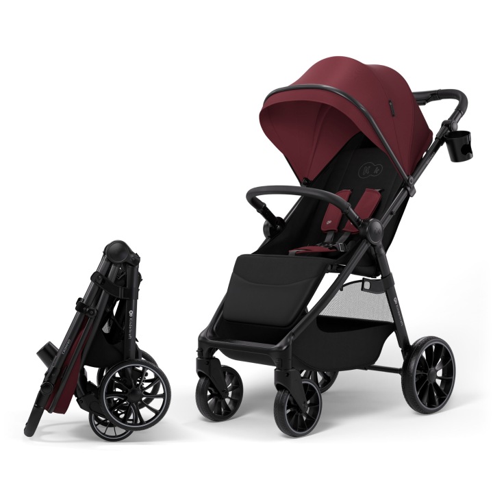 Kinderkraft dětský kočárek GRANDE 2 2025 DARK RUBY Kinderkraft dětský kočárek GRANDE 2 2025 DARK RUBY
