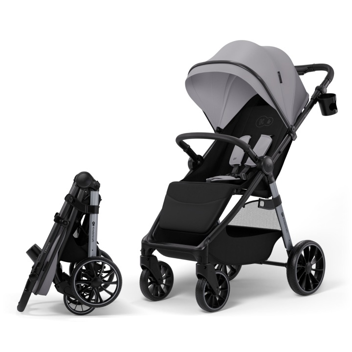 Kinderkraft dětský kočárek GRANDE 2 2025 MOONLIGHT GREY Kinderkraft dětský kočárek GRANDE 2 2025 MOONLIGHT GREY