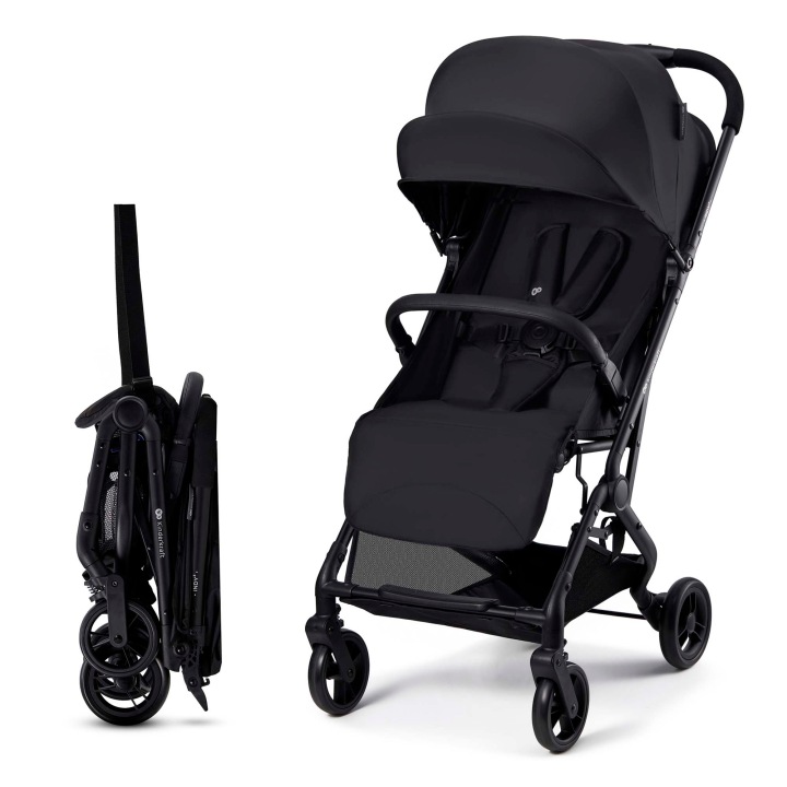 Kinderkraft dětský kočárek NDY 3 2025 Coal Black