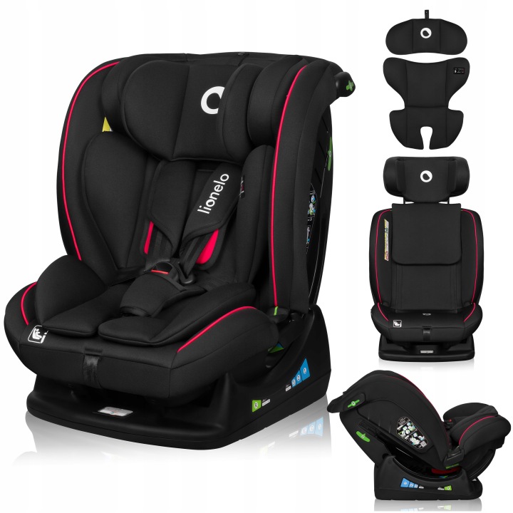 Lionelo autosedačka AART I-SIZE 2024 BLACK CARBON RED Lionelo autosedačka AART I-SIZE 2024 BLACK CARBON RED