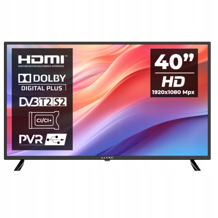 LED Televize Kiano TV001-2NextGenDrive 39,5" Full HD černá