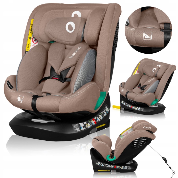 Autosedačka LIONELO autos BASTIAAN ONE I-SIZE 2024 BEIGE  - Perfektní hodnocení