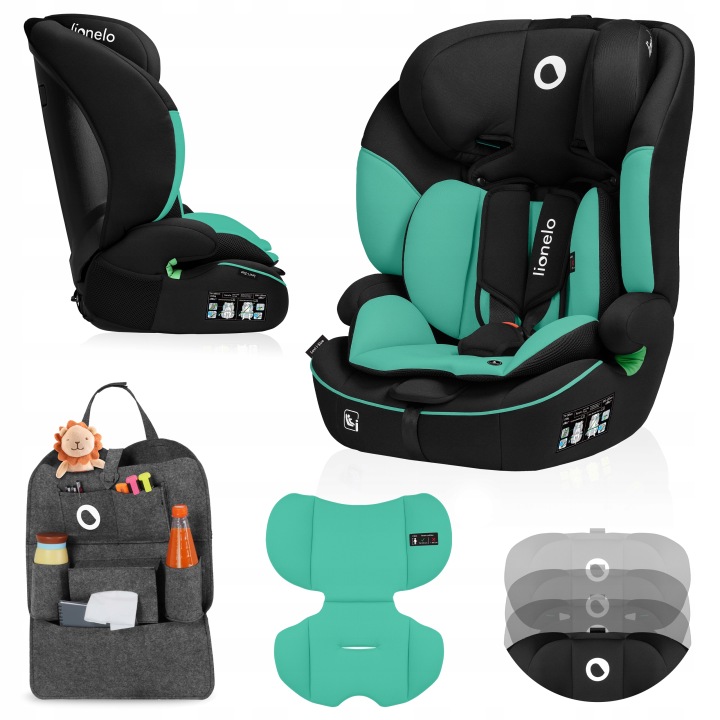Lionelo autosedačka LEVI I-SIZE 2024 GREEN EMERALD