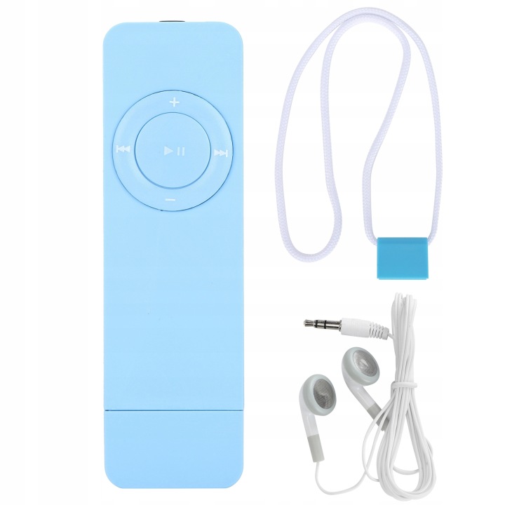 MP3 Přehrávač 32GB USB 2.0 MODRÝ - Hvězda srovnání