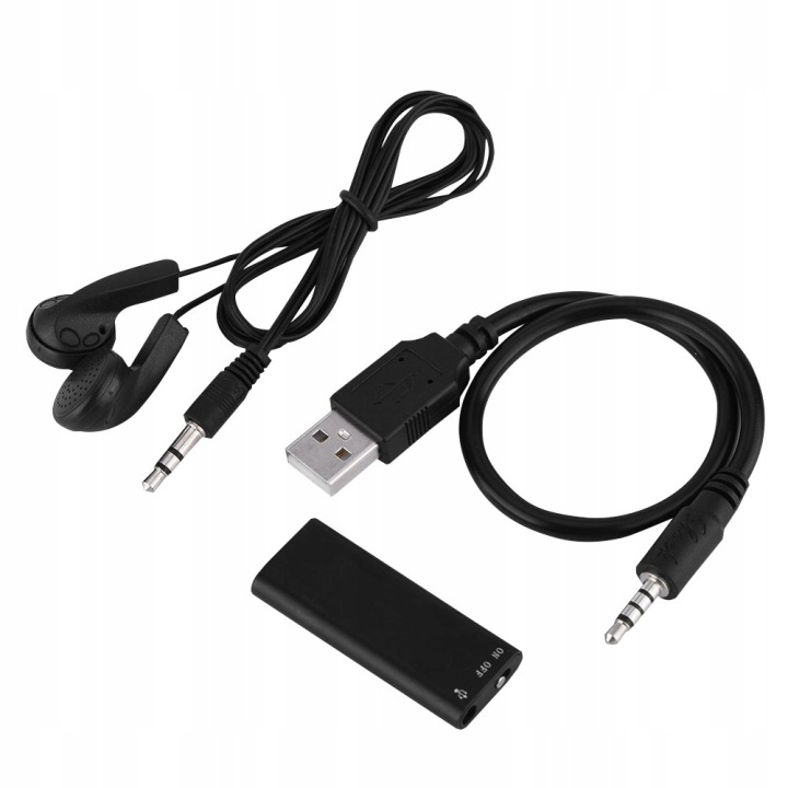 MINI DIKTAFON 15 HODIN ZÁZNAMU S PAMĚTÍ 8 GB