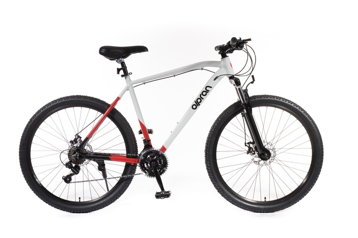 MTB kolo Olpran CANIS man rám 19" kola 27,5" šedá/tmavě červená - Výborné zkušenosti MTB kolo Olpran CANIS man rám 19" kola 27,5" šedá/tmavě červená - Výborné zkušenosti