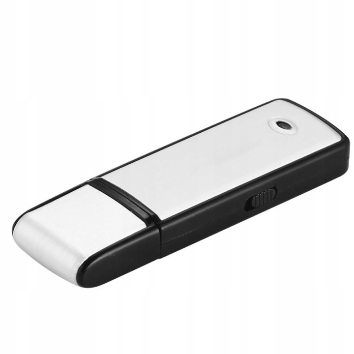 MINI DIKTAFON V USB DISKU ODPOSLECH MAGNET ŠPIONÁŽNÍ SKRYTÝ DETEKCE