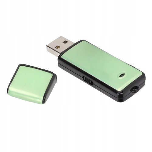 Mini diktafon špionážní NETi odposlech flash disk 8GB paměť data USB DP1