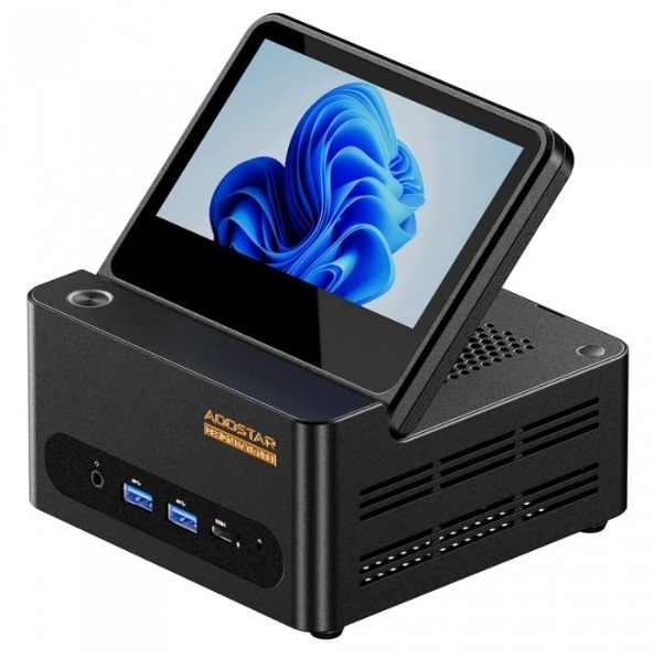 MiniPC AOOSTAR G-FLIP Ryzen 7 H255 Barebone BEZ DISKU A RAMU [Certifikováno.]