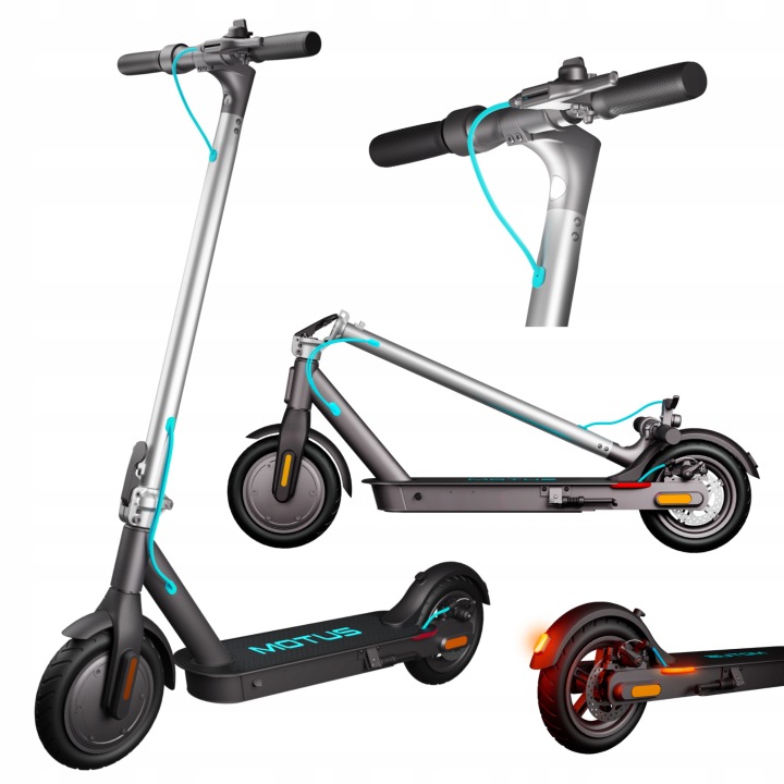 Motus Scooty 8,5 Lite Elektrické vozidlo 6Ah IP54 LED 3 režimy 20km/h 250W