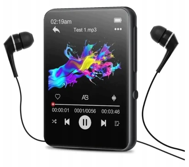 MP3 PŘEHRÁVAČ MP4 32GB BLUETOOTH REPRODUKTOR PL RÁDIO DIKTAFON SLUCHÁTKA MB53