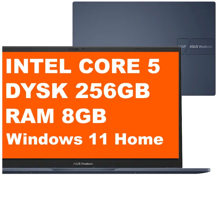 Notebook ASUS Vivobook X1404VAP Intel Core 5 120U 8GB 256GB SSD FHD IPS W11