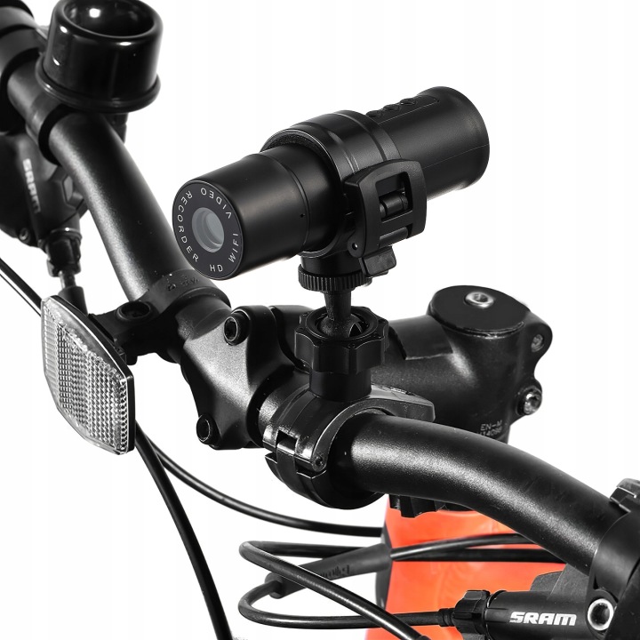 Nová kamera na motocyklovou helmu - Vodotěsná, WiFi HD, 1080P pro jízdu a sporty
