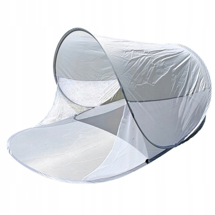 Stan Plážový Ecarla AR15SZ šedý 200 cm x 2 m x 90 cm