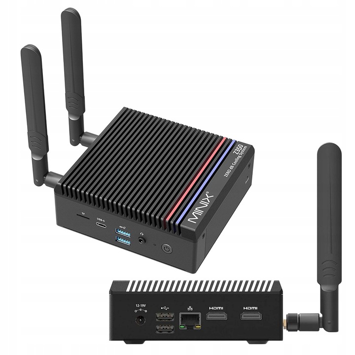 Počítač mini PC Minix NEO Z350-0dB 3,9 GHz 16 GB RAM 512 GB SSD