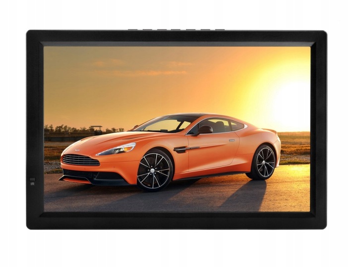 Přenosná televize do auta 14 palců DVBT HDMI 12V 230V s akumulátor