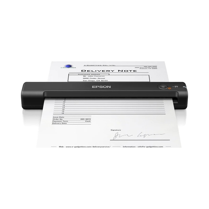 Přenosný skener dokumentů Epson WorkForce ES-50 s rozlišením 600 dpi a USB