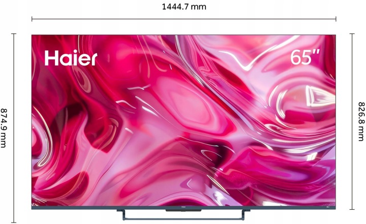 QLED Televize Haier H65S90GUX 65" 4K UHD černá