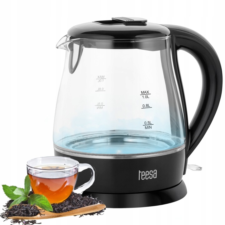 Rychlovarná konvice Teesa TSA1030B 1630 W 1 l černá