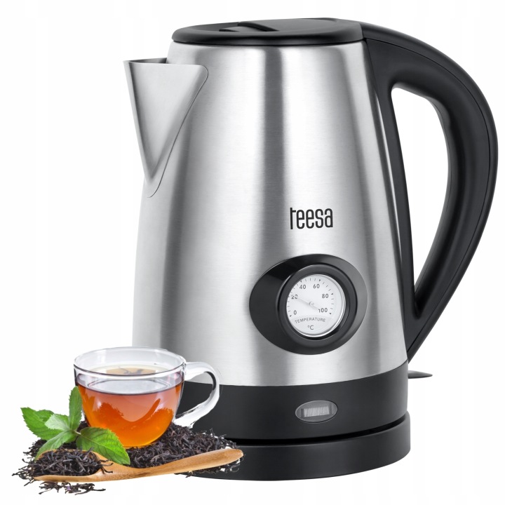 Rychlovarná konvice Teesa TSA1513 2200 W 1,7 l stříbrná/šedá