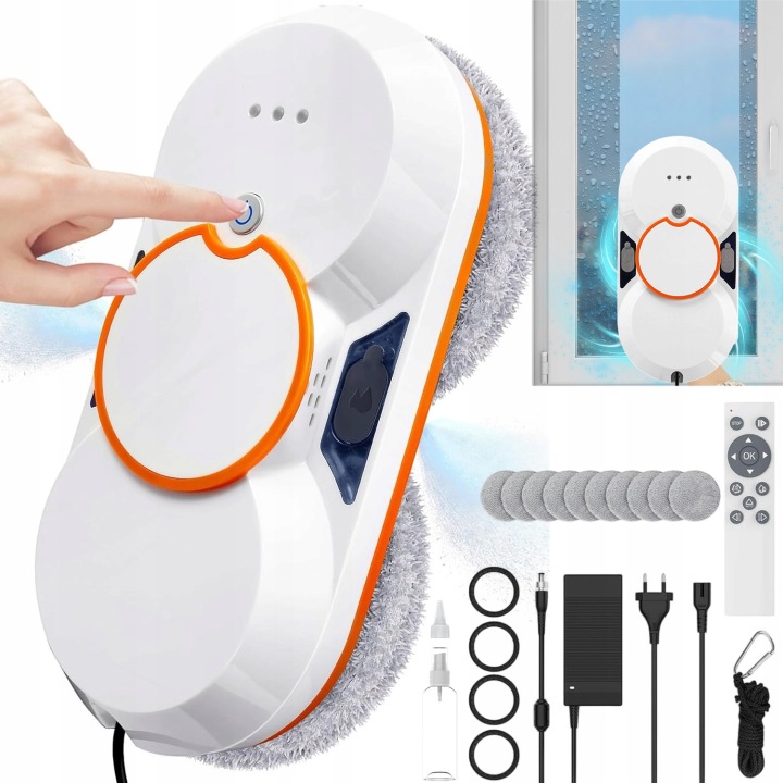 ROBOT NA MYTÍ OKEN, SKEL A ZRCADEL - INTELIGENTNÍ AUTOMATICKÝ ČISTIČ OKEN 5600KPA