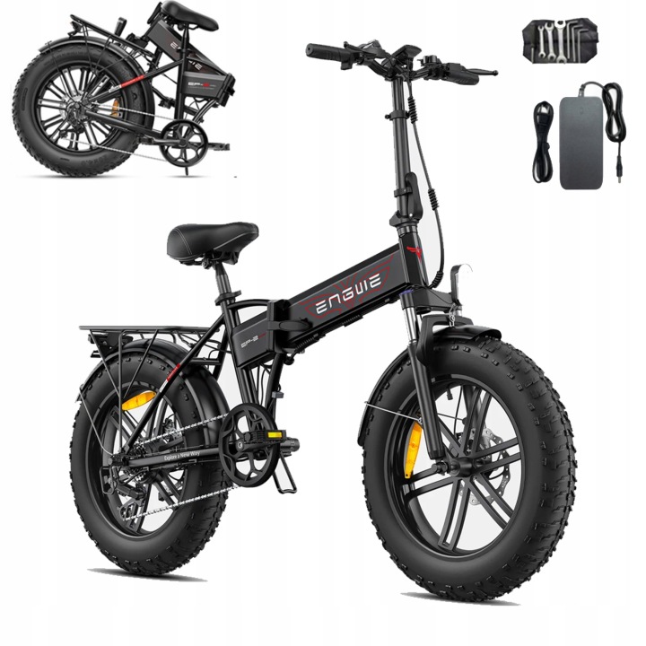 Skládací terénní elektrokolo Engwe EP-2 Boost 13Ah 120 km 20"*4,0"