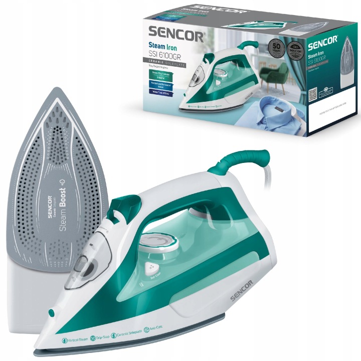SENCOR napařovací žehlička SSI 6100GR
