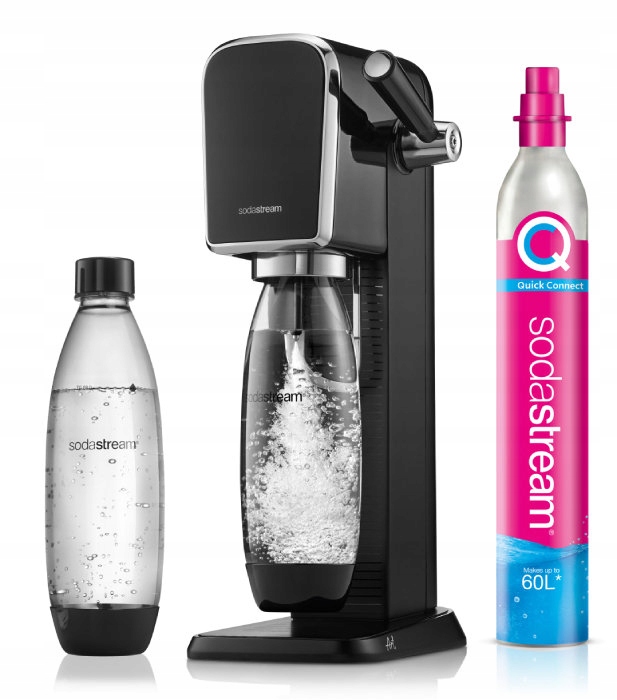 Sodovkovač SodaStream Art vodní saturátor černý Sodovkovač SodaStream Art vodní saturátor černý