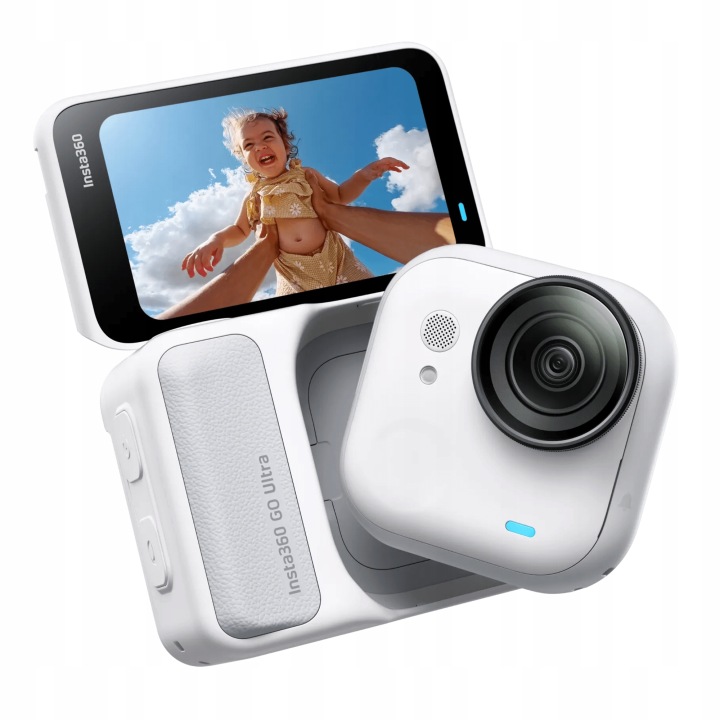 Sportovní kamera Insta360 GO Ultra Standard Bundle (Arctic White)