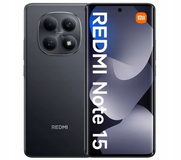Smartphone Xiaomi Redmi Note 15 (8GB/256GB) Black Smartphone Xiaomi Redmi Note 15 (8GB/256GB) Black