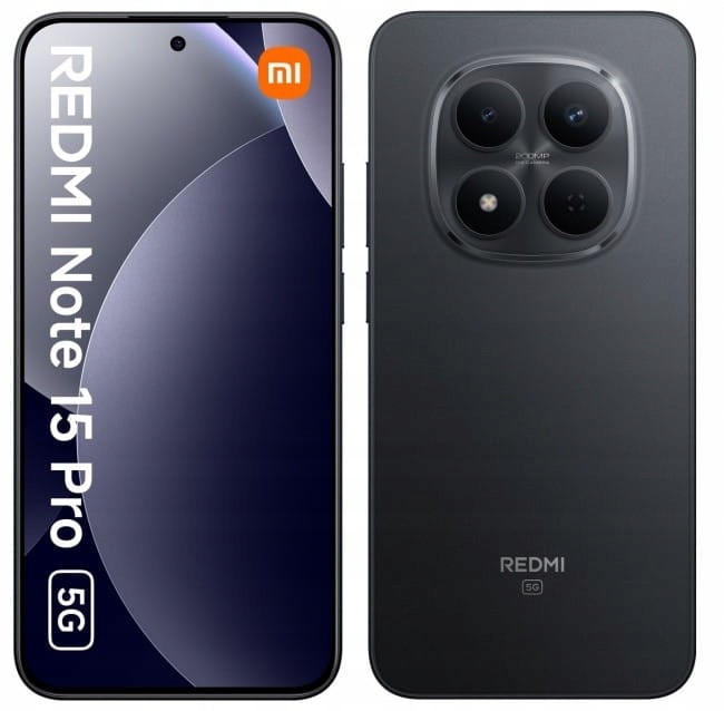 Smartphone Xiaomi Redmi Note 15 Pro 5G (8GB/256GB) Black Smartphone Xiaomi Redmi Note 15 Pro 5G (8GB/256GB) Black