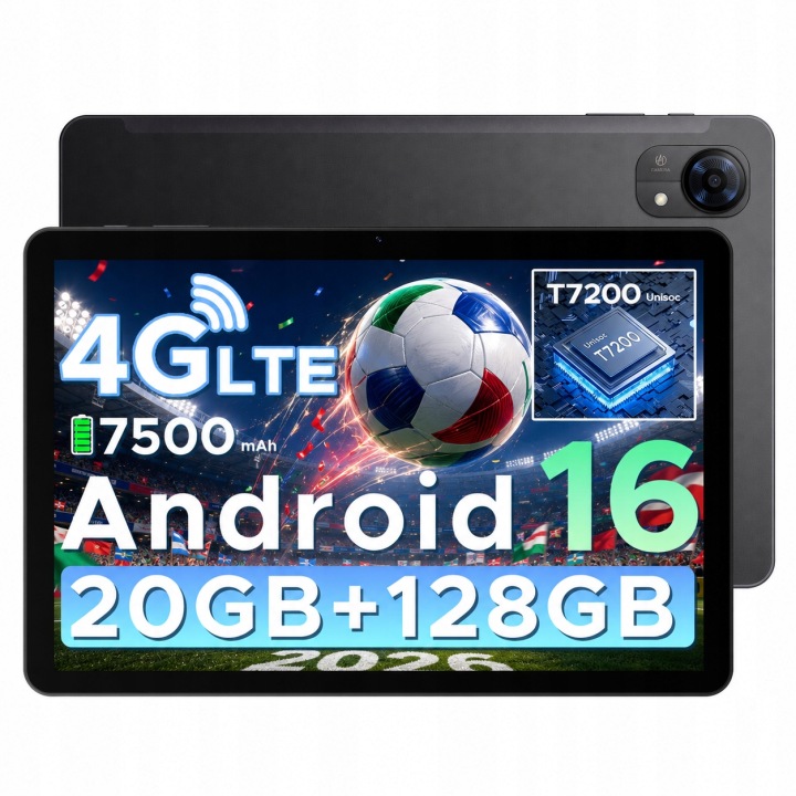 Tablet DOOGEE Tab G5 10,1" 3 GB / 128 GB černý