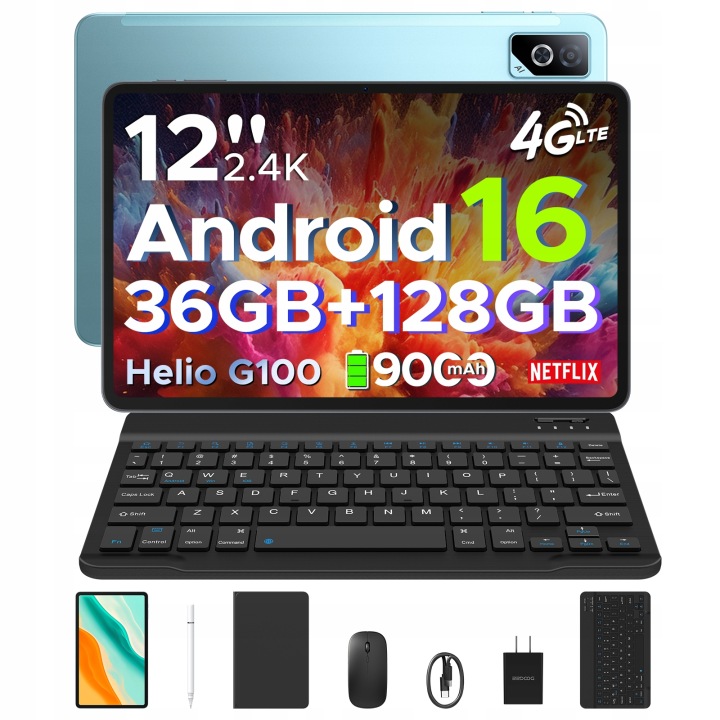 Tablet DOOGEE TABG6PRO 12" 8 GB / 128 GB modrý