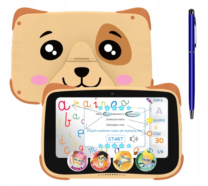 Tablet Kiano Alpha Kid 8" 3 GB / 32 GB oranžový